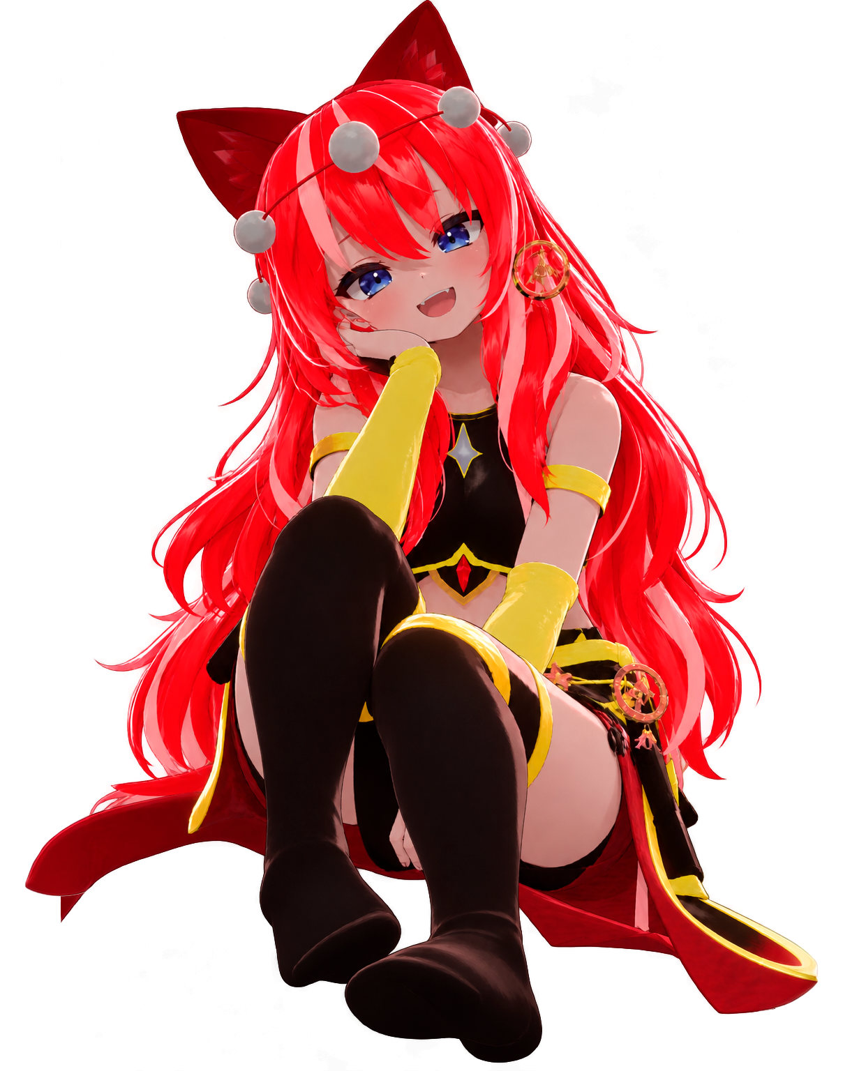 Nelly, mi personaje de cabello rojo